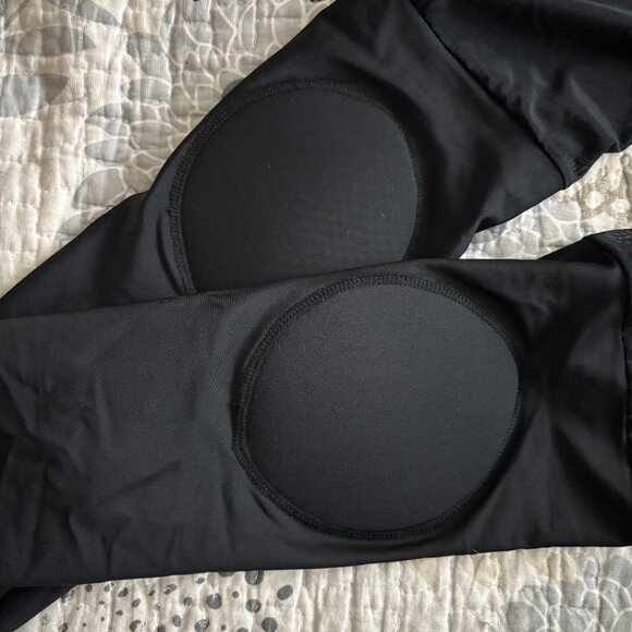 NWOT Harna Wear Knee Pad Stockings - Black, Size M - Picture 4 of 8